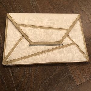 BCBG Maxaria Clutch, beige